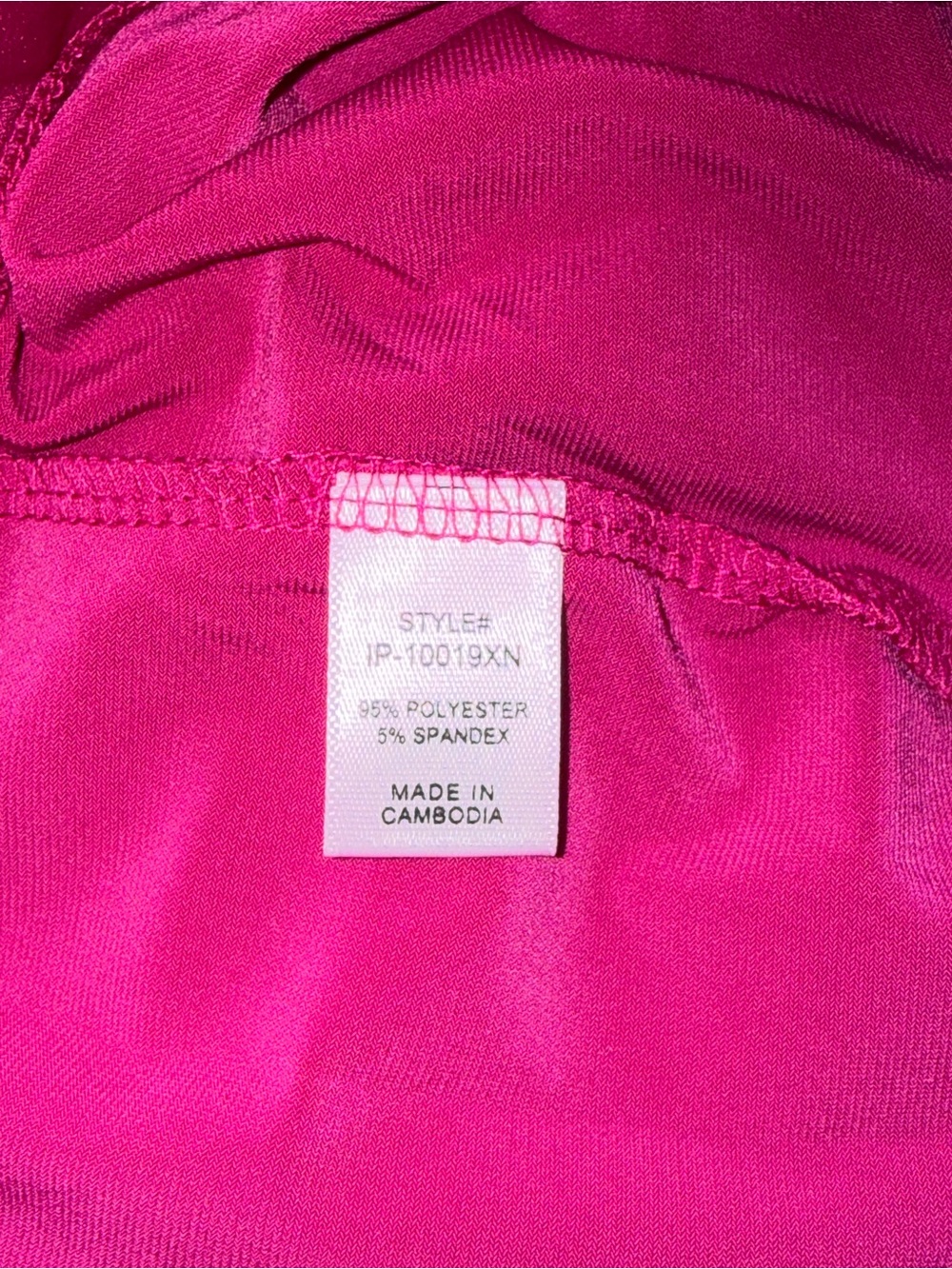 NWT-Zenana Outfitters Bright Magenta Pull-On Straight Leg Pants-Size 1XL,2XL,3XL - Picture 6 of 9